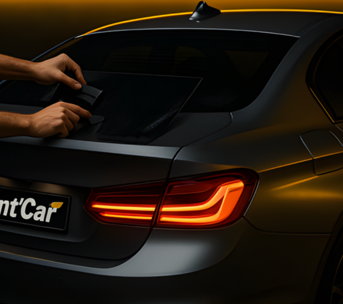 Pose vitres teintées voiture proche de Cholet